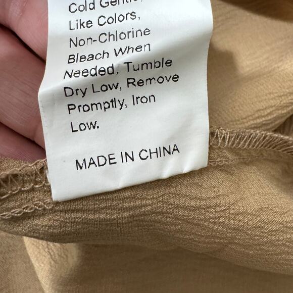 SHEIN Plus Lantern Sleeve Button Front Shirt Midi Dress Size 3XL NWT - Picture 5 of 8